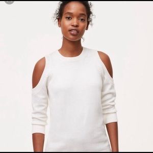 Cold Shoulder LOFT Sweater